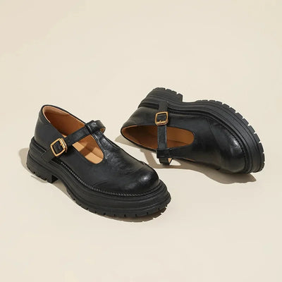 Giorgia | Elegant High-Quality Leather Mary Jane Shoes