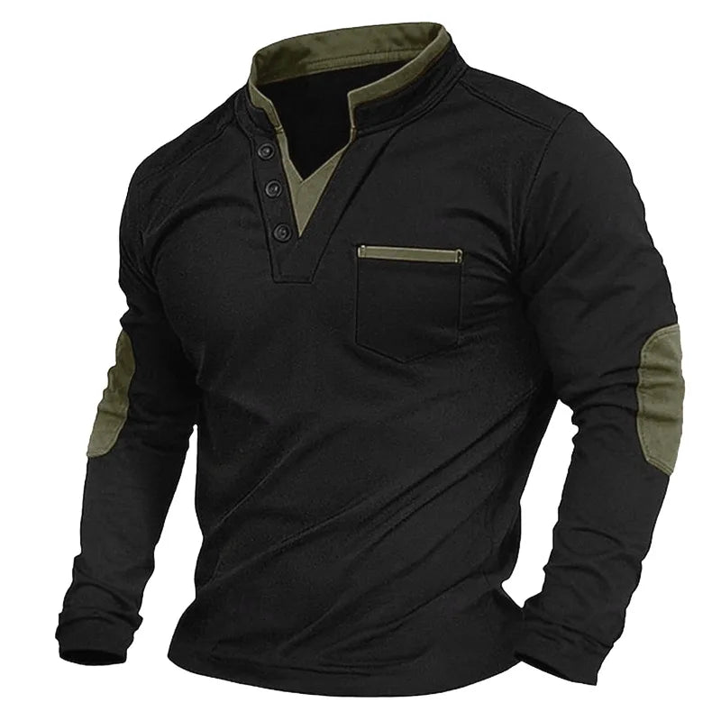 Ralph – Long-Sleeve Henley Shirt