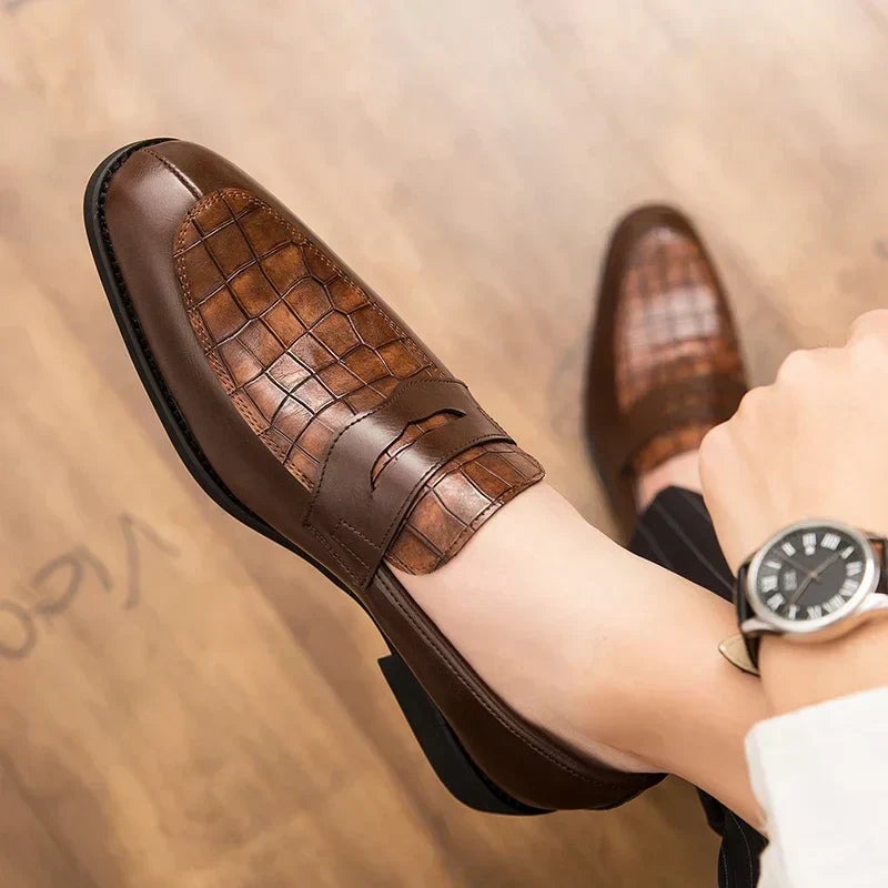 Arthur - Refined Croc Loafers