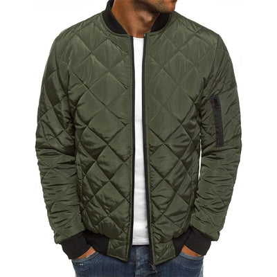 Dale | Stylish Cotton Jacket with Elegant Plaid Print for a Timeless Look