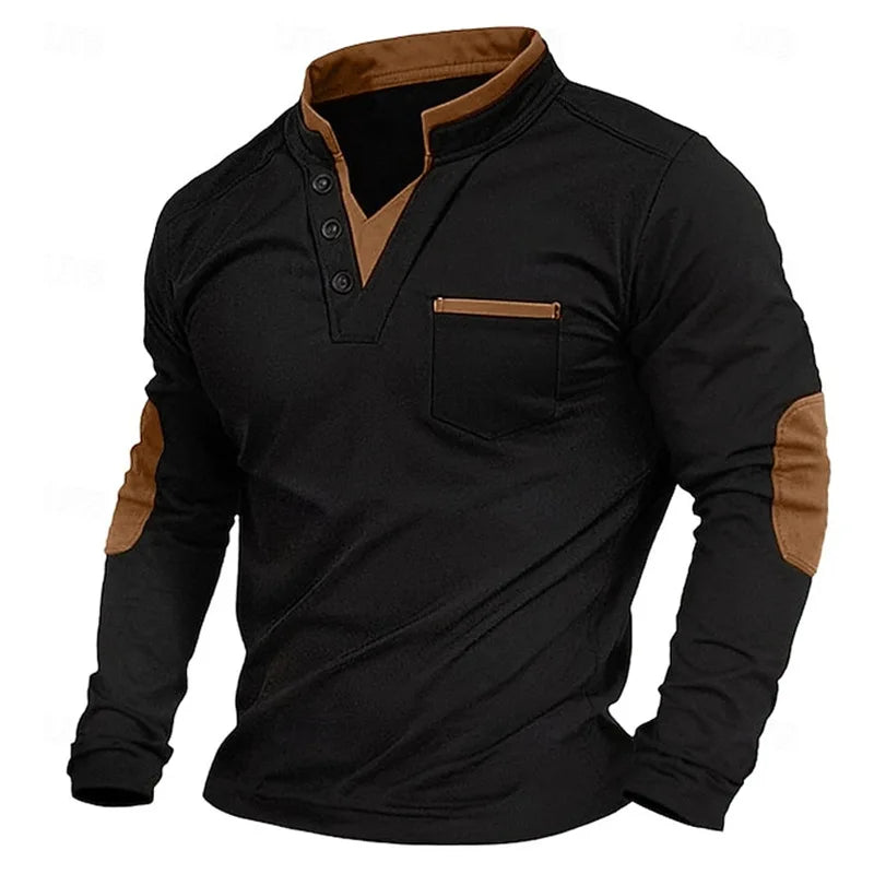 Ralph – Long-Sleeve Henley Shirt