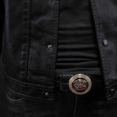 Harvey – Classic Leather Jacket