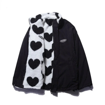 Lilith – Reversible Heart-Lined Jacket
