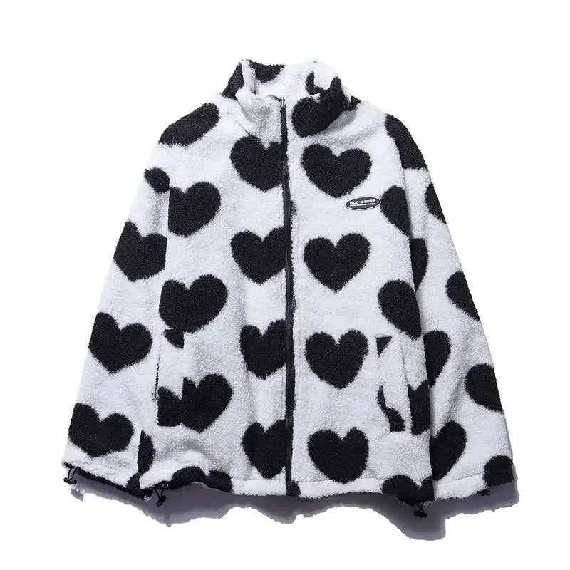 Lilith – Reversible Heart-Lined Jacket