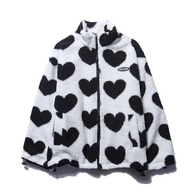 Lilith – Reversible Heart-Lined Jacket