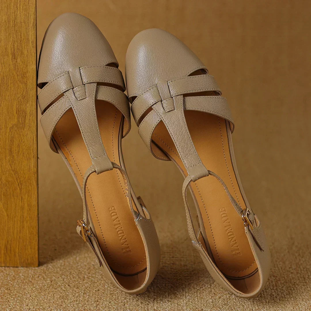 LUMI D’ARGENTO Elegant Shoes with Sea Reflection