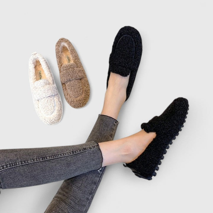 Winifred - Comfy Teddy Loafers
