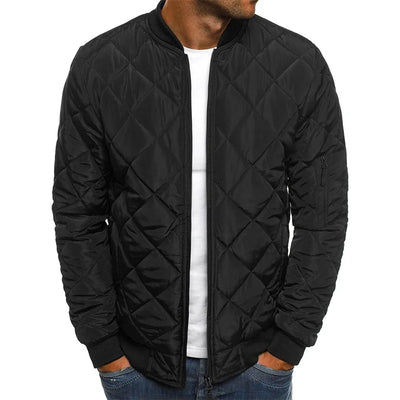 Dale | Stylish Cotton Jacket with Elegant Plaid Print for a Timeless Look