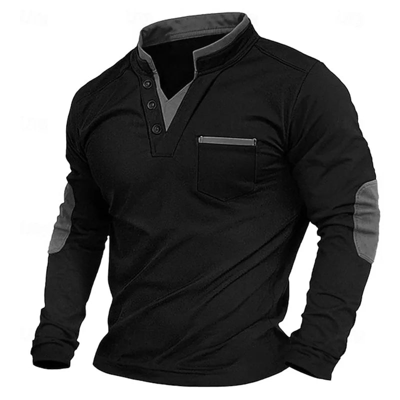 Ralph – Long-Sleeve Henley Shirt