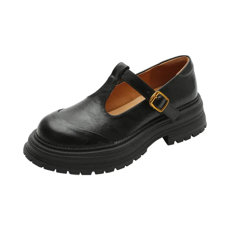 Giorgia | Elegant High-Quality Leather Mary Jane Shoes