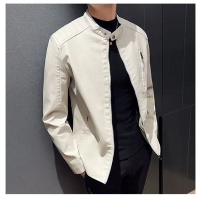 Elegant leather jacket