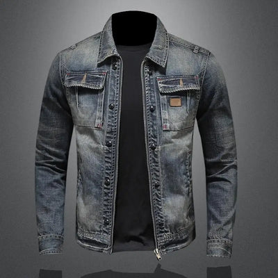 Hugo | Stylish denim jacket with trendy zipper details