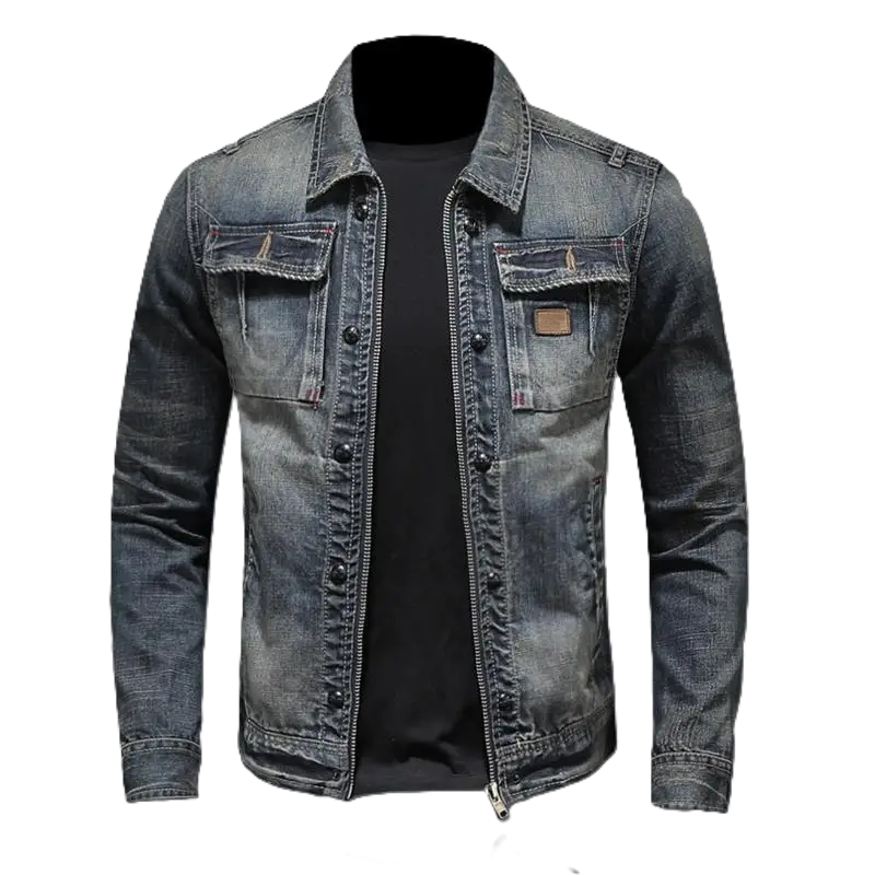 Carlo | Vintage Denim Jacket for a Classic and Stylish Look