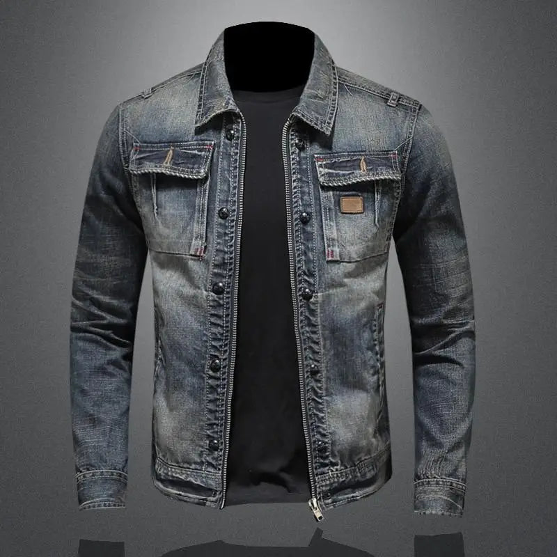 Carlo | Vintage Denim Jacket for a Classic and Stylish Look
