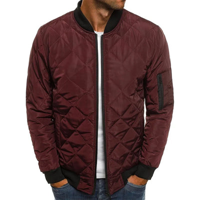 Dale | Stylish Cotton Jacket with Elegant Plaid Print for a Timeless Look