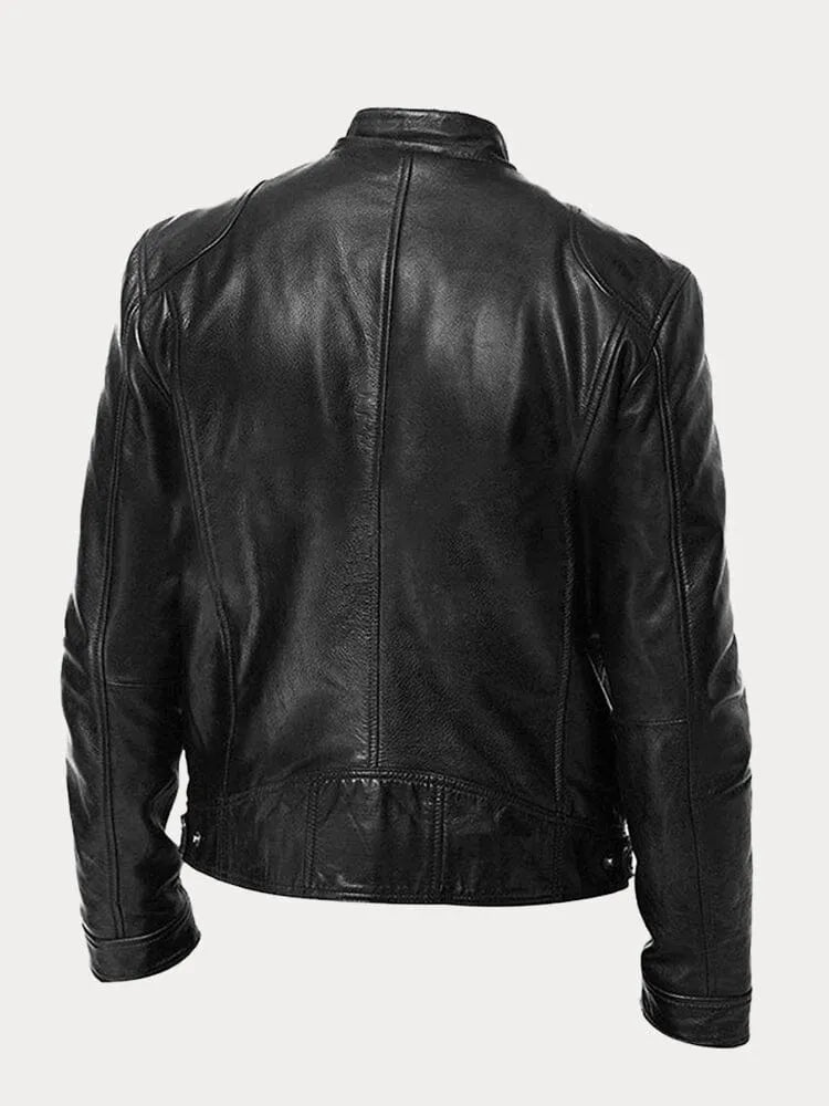 James | Elegant and Modern Leather Jacket for a Timeless Look