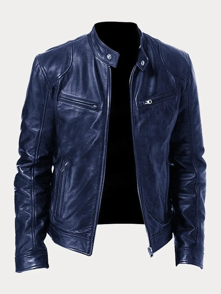 James | Elegant and Modern Leather Jacket for a Timeless Look