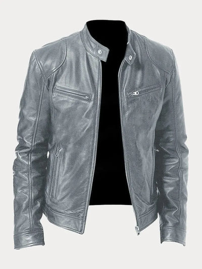 James | Elegant and Modern Leather Jacket for a Timeless Look