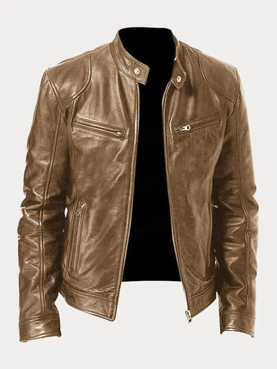 James | Elegant and Modern Leather Jacket for a Timeless Look