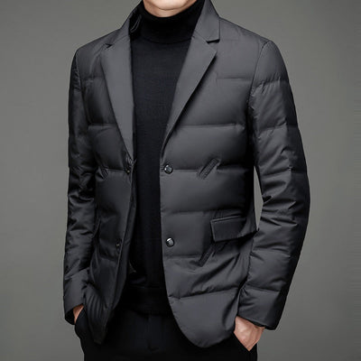 Javier | Elegant and fashionable winter jacket blazer for a stylish look