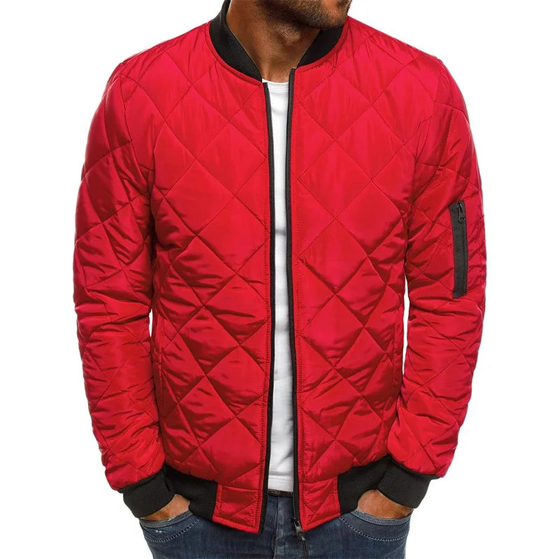 Dale | Stylish Cotton Jacket with Elegant Plaid Print for a Timeless Look