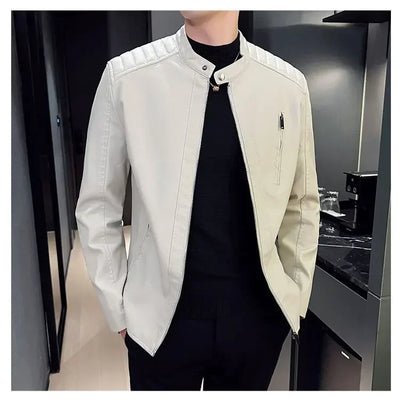 Elegant leather jacket