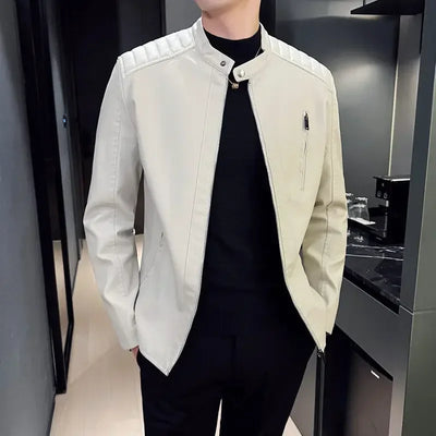 Elegant leather jacket