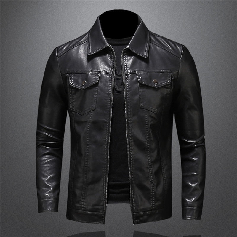 Sonny | Stylish Men's Leather Jacket for a Timeless Look