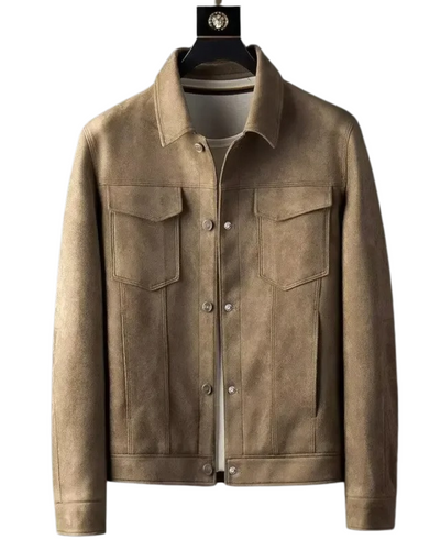 Chic leather jacket