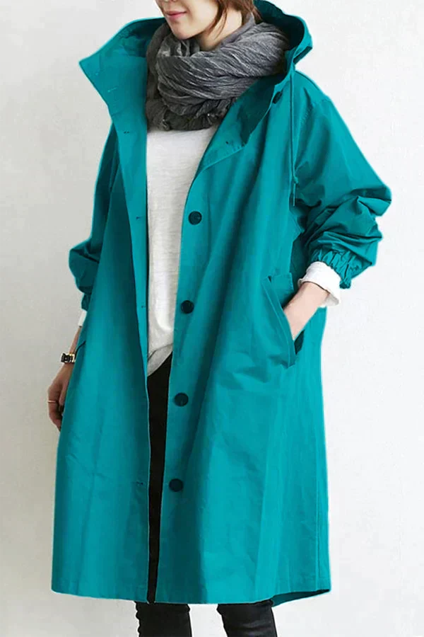 Sascha – Oversized Waterproof Raincoat