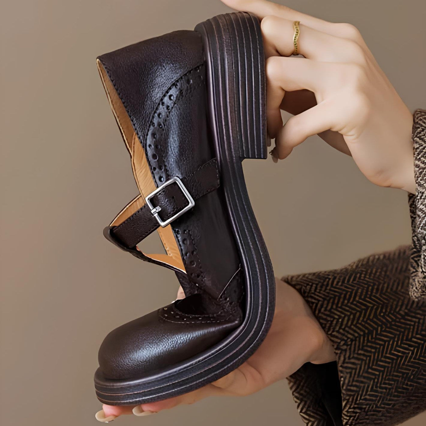 Giulio | Elegant Leather Summer Shoes for a Sophisticated Look