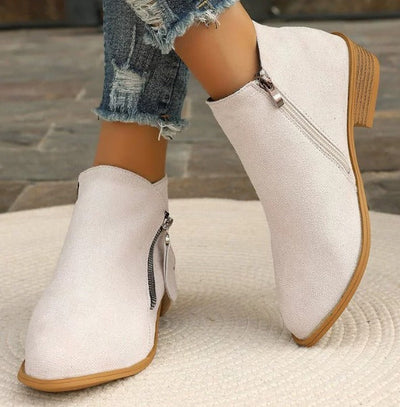 Britt - Elegant Suede Ankle Boots
