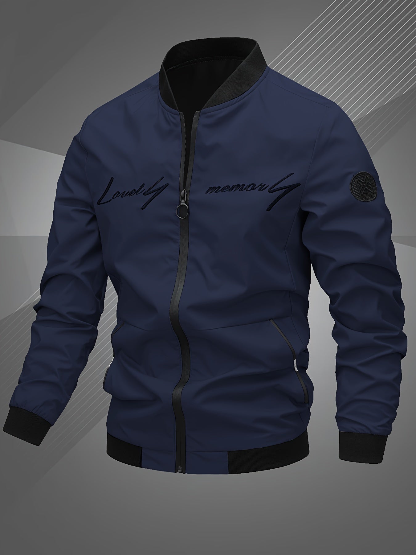 Harm | Trendy Casual Bomber Jacket with Long Sleeves for a Stylish Look