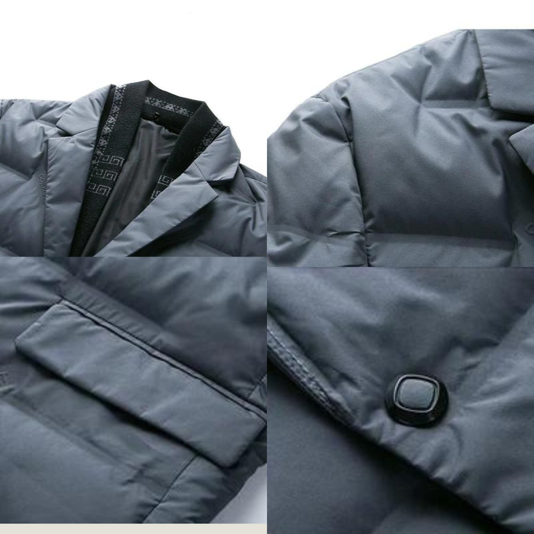 Javier | Elegant and fashionable winter jacket blazer for a stylish look