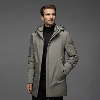 Carl | Slim Fit Long Women's Jacket For a Stylish and Comfortable Look