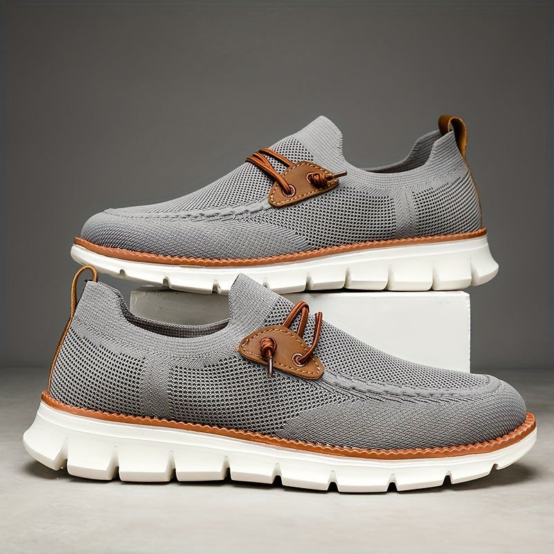Justin – Casual Knit Loafers