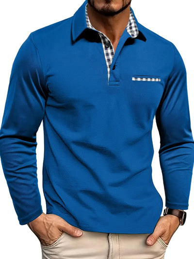 Polo Shirt with Long Sleeves for Stylish Comfort