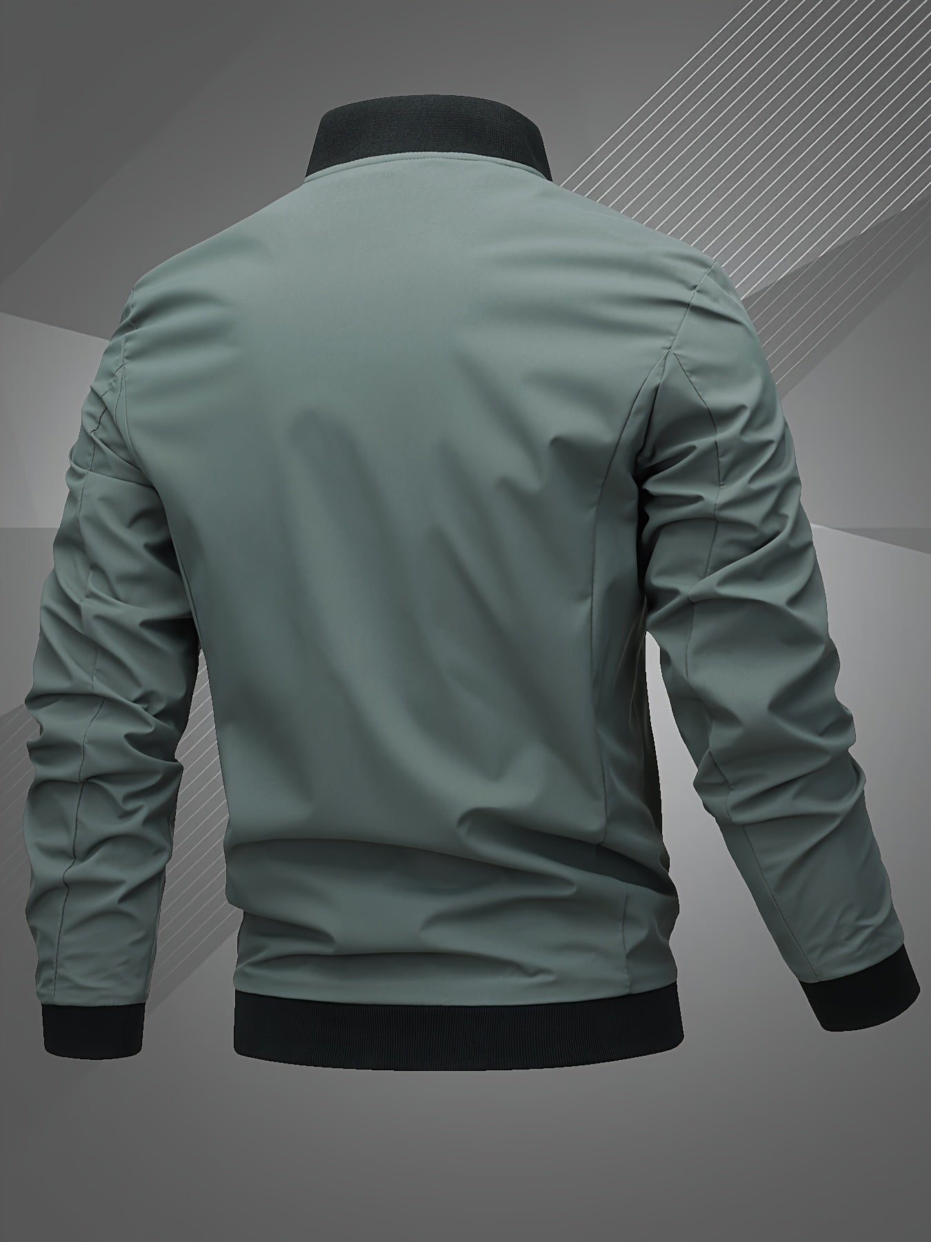 Harm | Trendy Casual Bomber Jacket with Long Sleeves for a Stylish Look