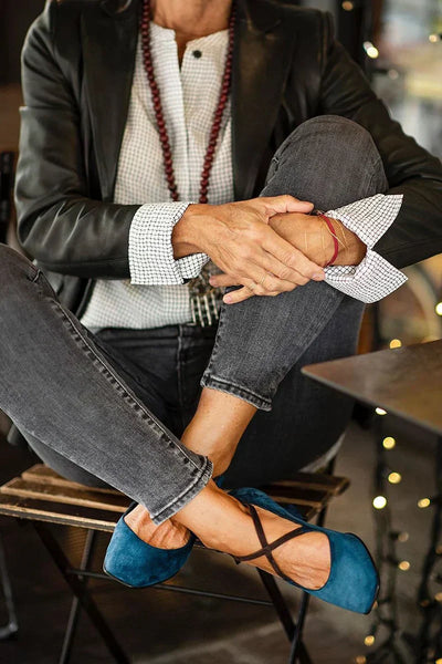 Amber | Elegant Strap Mid-Heels