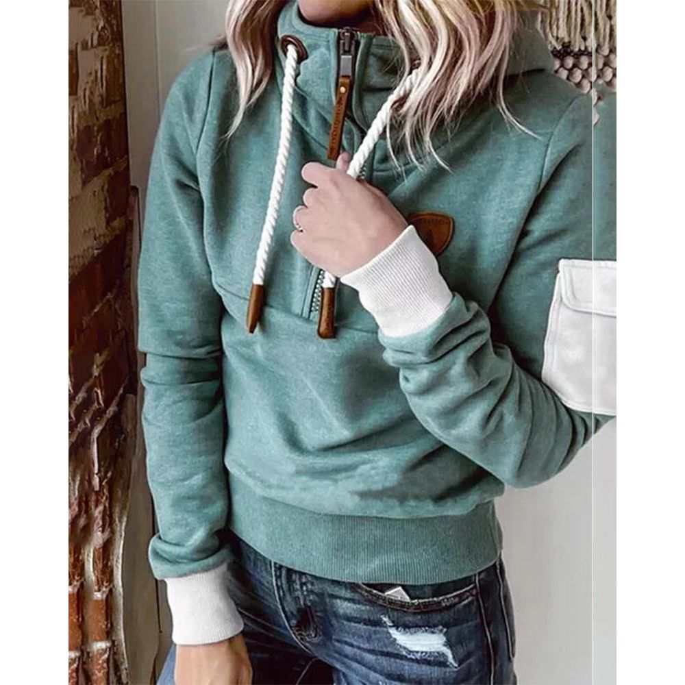 Adeline – Casual Hoodie with Modern Details