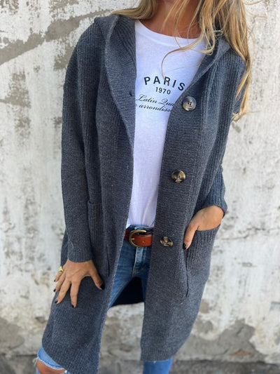 Aria – Longline Knitted Cardigan