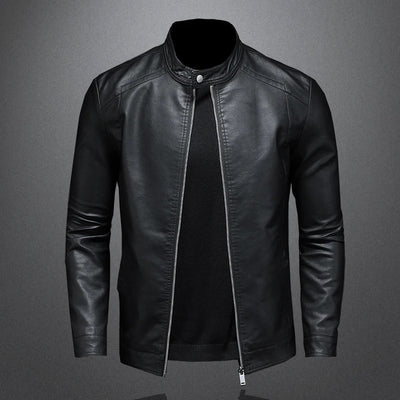 Classic leather jacket