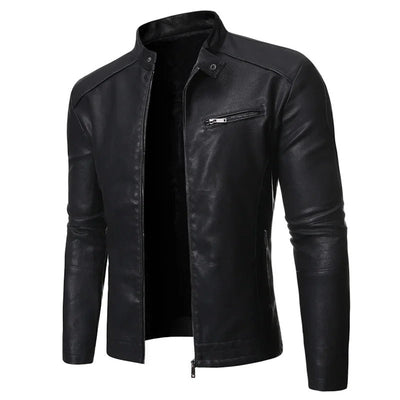 Elegant leather jacket
