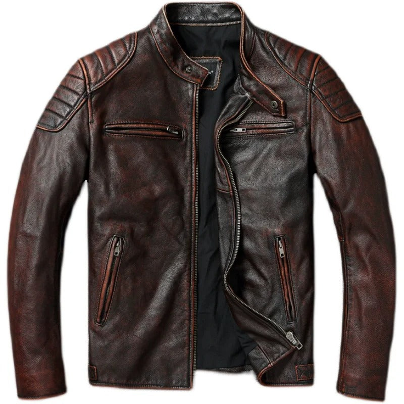 Vintage leather jacket