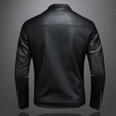 Classic leather jacket