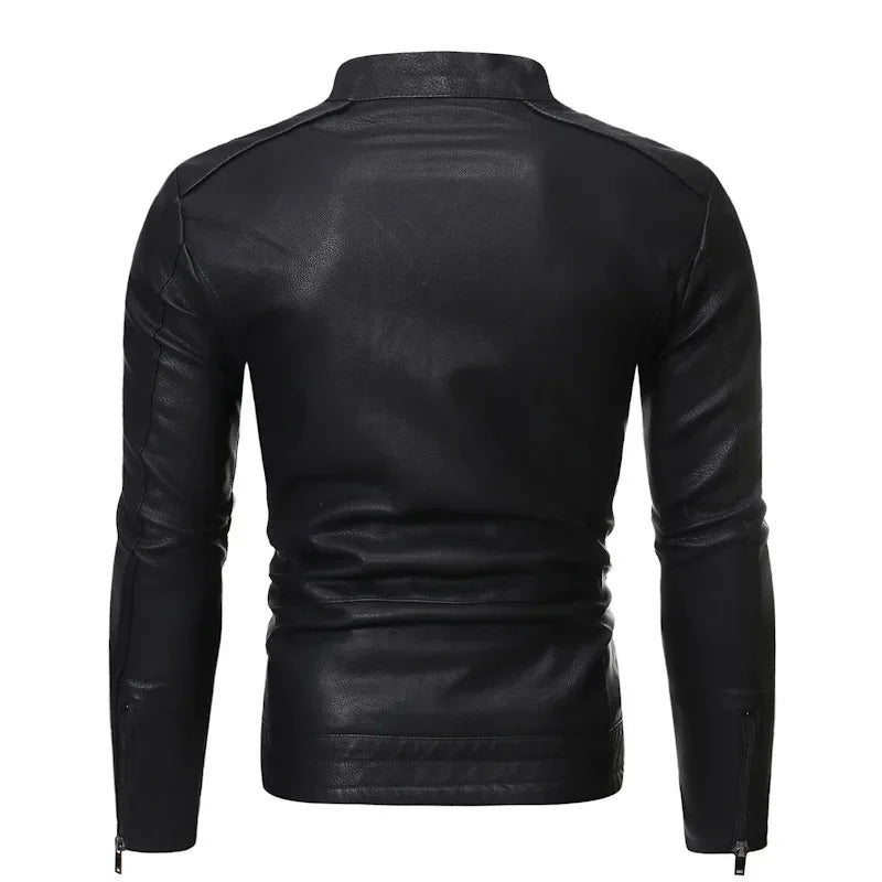 Elegant leather jacket