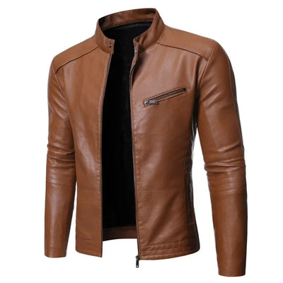 Elegant leather jacket