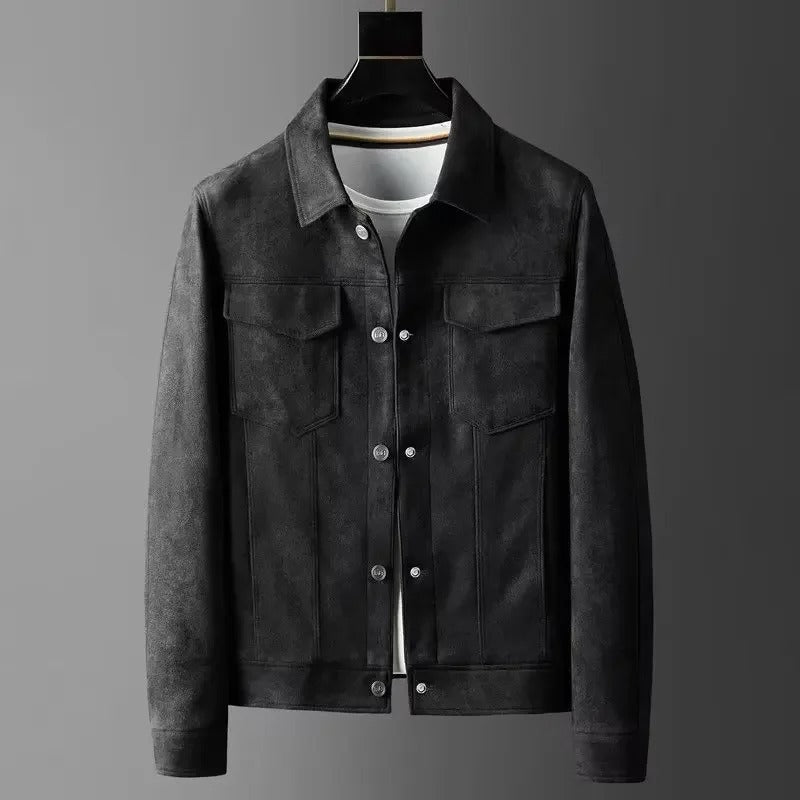 Chic leather jacket