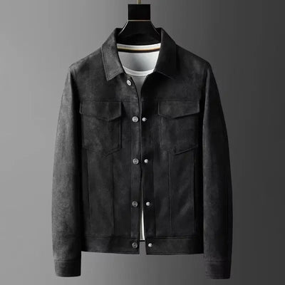Chic leather jacket
