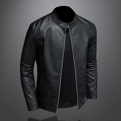 Classic leather jacket